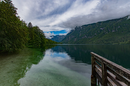Triglav National Park. Near Bohinjska Jezero.の写真素材