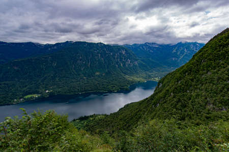Triglav National Park. Near Bohinjska Jezero.の写真素材