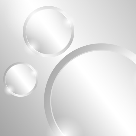 Metal background with circlesのイラスト素材