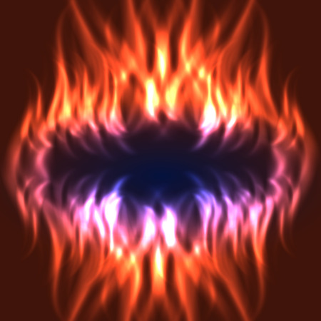 Abstract fire background. のイラスト素材