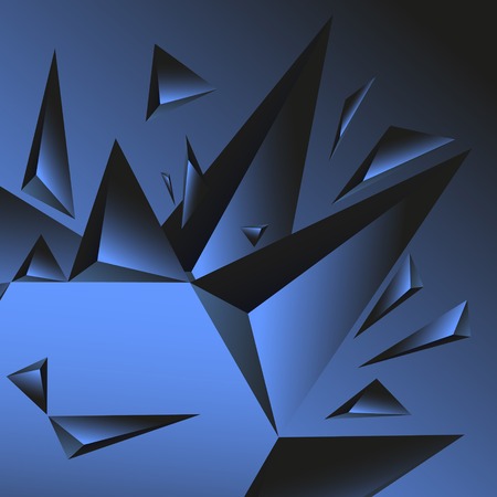 Crystal blue background. のイラスト素材