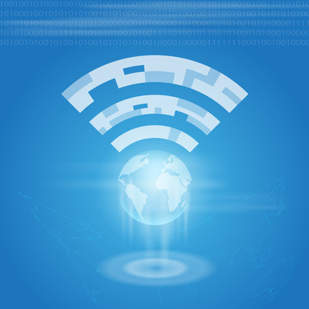 Internet and World symbol. のイラスト素材