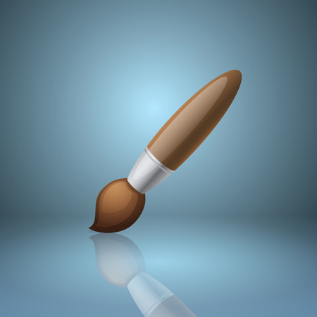 Paintbrush icon.のイラスト素材
