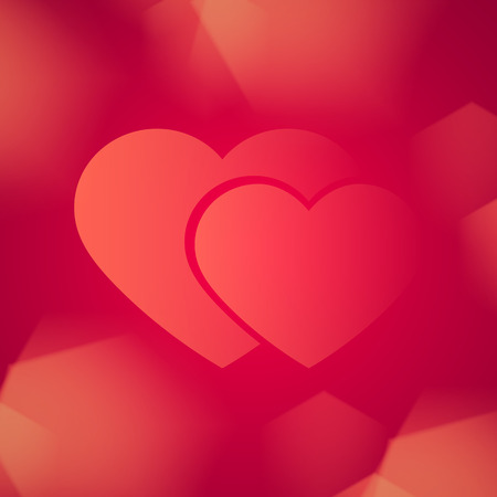 Valentine's day or Wedding background. EPS10 vector.のイラスト素材
