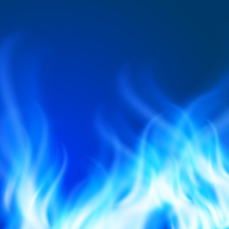 Abstract blue fire background. EPS10 vector.のイラスト素材