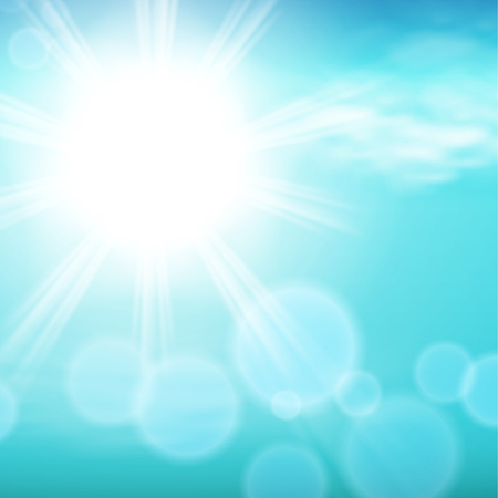 Sunny day background.のイラスト素材