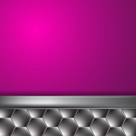 Metal pink background with place for text. Pattern for your business design.のイラスト素材