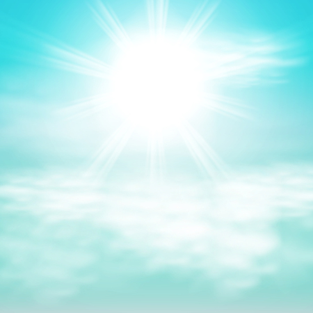 Sunny day background.のイラスト素材