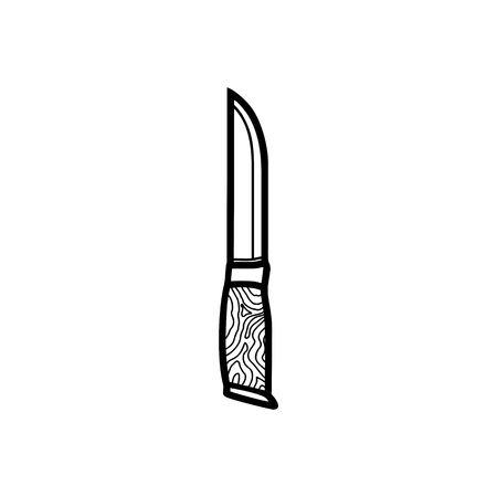 Dagger illustration for Adventure item, with detailedのイラスト素材
