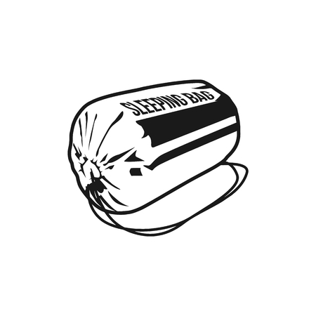 Mattress illustration for natural item, with detailedのイラスト素材