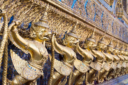 beautiful golden Thaiの写真素材