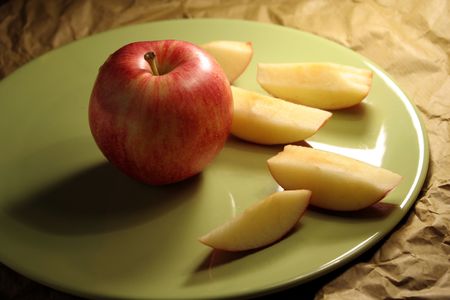 apples fruitsの写真素材