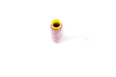 Threads isolated on white background