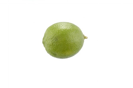 Green Lime isolated on white background