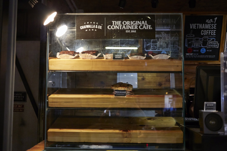 JOHOR BAHRU, JOHOR: JULY 22 2018 - One of shop locate at Jalan Seget, Johor Bahru names CHAIWALLAのeditorial素材