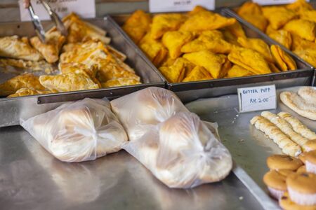 typical variuos of bread sell at the shop
