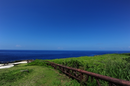 Corner of the island,Taken in Saipanの写真素材