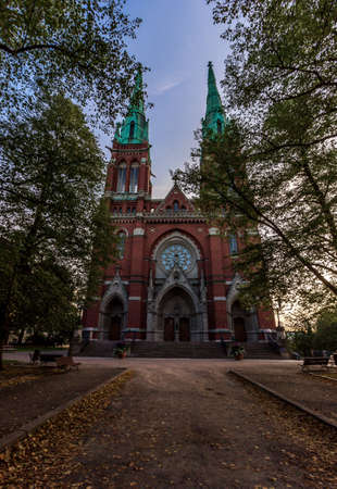 Helsinki, Finland - September 02, 2019: St. John's Churchのeditorial素材