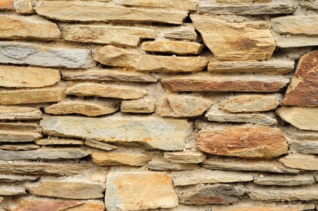 Closeup view to the stone wall.の写真素材