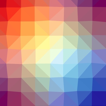 Abstract low poly and triangular color background.の写真素材