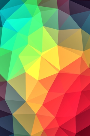 Low poly background. Polygonal or triangular abstract color background. Polygonal pattern. Low poly pattern.の写真素材