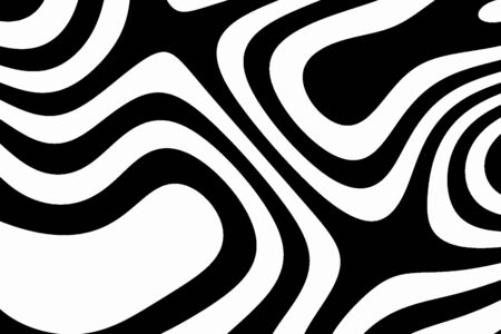 Abstract Black and White Zebra Pattern Design Background.の写真素材