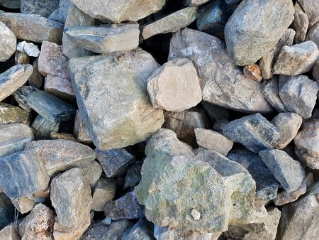 Full frame big stone background texture.の写真素材
