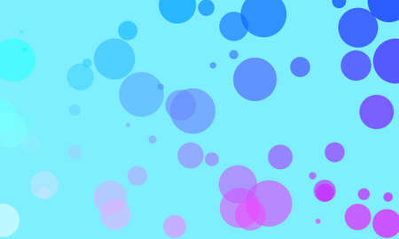 Colorful circle and bokeh abstract background in vivid colors.の写真素材