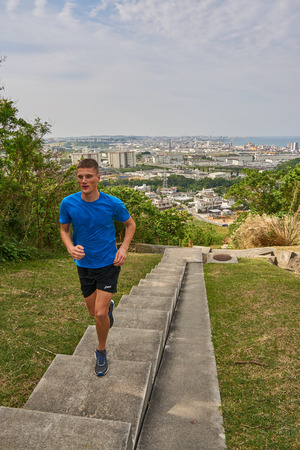 Training for a Marathonの写真素材