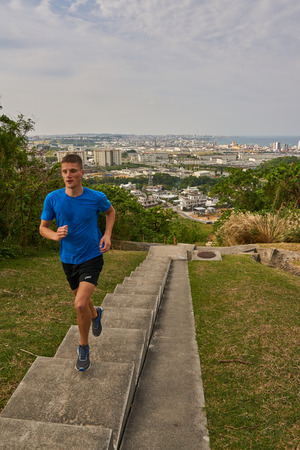 Training for a Marathonの写真素材