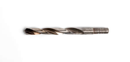 Drill bit isolated on white background