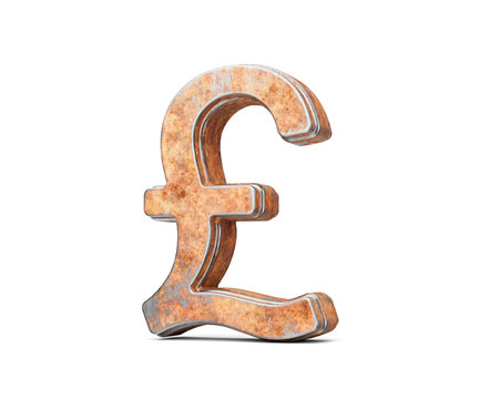 Old Rusty Iron Metal Texture 3d Illustrationの写真素材