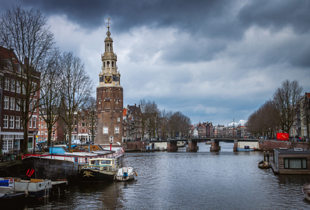 The city of Amsterdamのeditorial素材