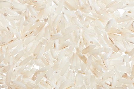 Polished long rice food ingredient background
