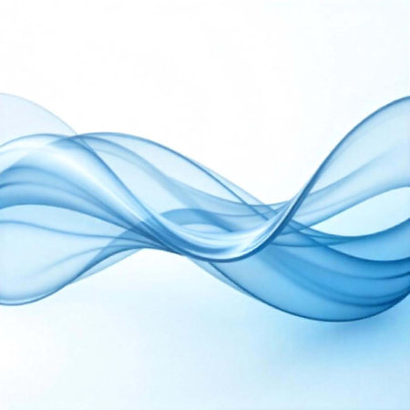 abstract blue background with some smooth lines in itのイラスト素材