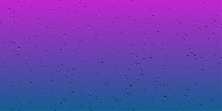 Gradient abstract background with scattered dots transitioning from purple to blue creating trendy colorful backdrop for design art. Modern and vivid toneの写真素材