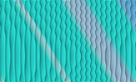 Blue and teal abstract background with diagonal smooth gradient lines and digital futuristic artistic design, wallpaperの写真素材