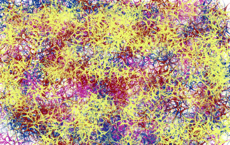 Different color watercolor veins texture with varied organic lines, abstract background for diverse creative design high resolution abstract texture.の写真素材