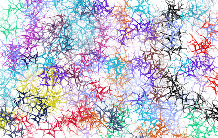 Mixed color watercolor veins texture with lively organic lines, abstract background for broad creative design uses high resolution abstract texture.の写真素材