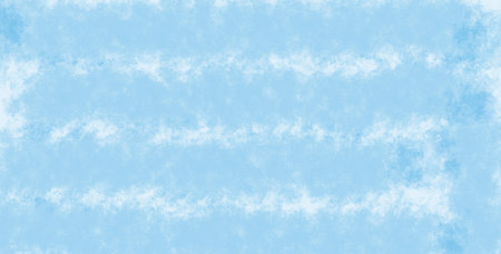 Light blue watercolor texture background with soft brush strokes creating abstract minimal painting design, soft abstract background for digital artworksの写真素材