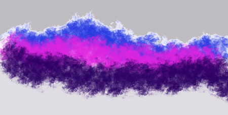 Beautiful abstract colorful watercolor background in bright purple and pink artistic textured design, perfect texture for wallpaper and artistic useの写真素材