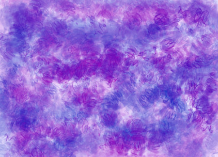 Abstract colorful watercolor texture with purple and blue shades creating artistic vibrant background, soft artistic design background for creative projectsの写真素材