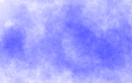 Soft watercolor abstract background with blue and purple cloudy texture gradient modern digital painting, artistic designの写真素材