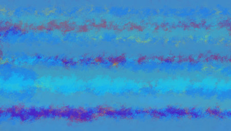 Artistic watercolor texture with colorful horizontal brush lines and smooth flow, perfect for digital artの写真素材