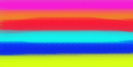 Vibrant watercolor brush strokes background with bold horizontal color layers and texture, for creative useの写真素材