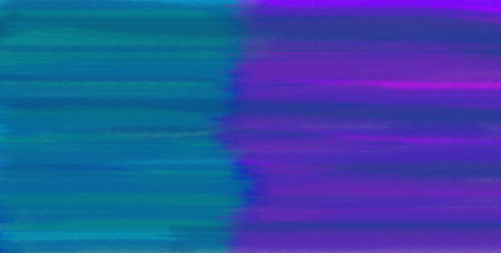 Split tone watercolor brush background with vertical division and horizontal strokes, modern abstract lookの写真素材