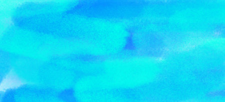 Soft turquoise watercolor texture background with smooth pastel blending, airy toneの写真素材