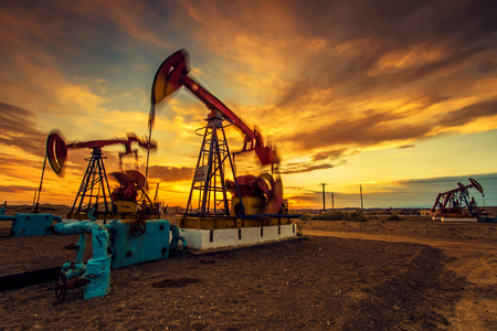 Oil fieldのeditorial素材