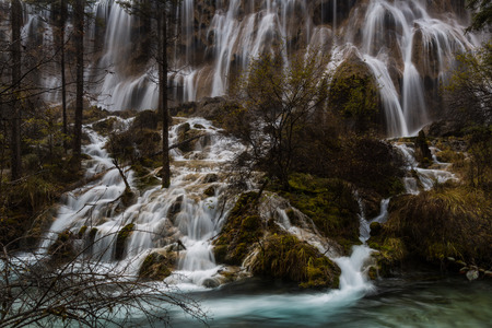 Jiuzhaigou scenicの写真素材