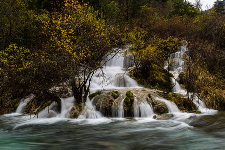 Jiuzhaigou scenicの写真素材